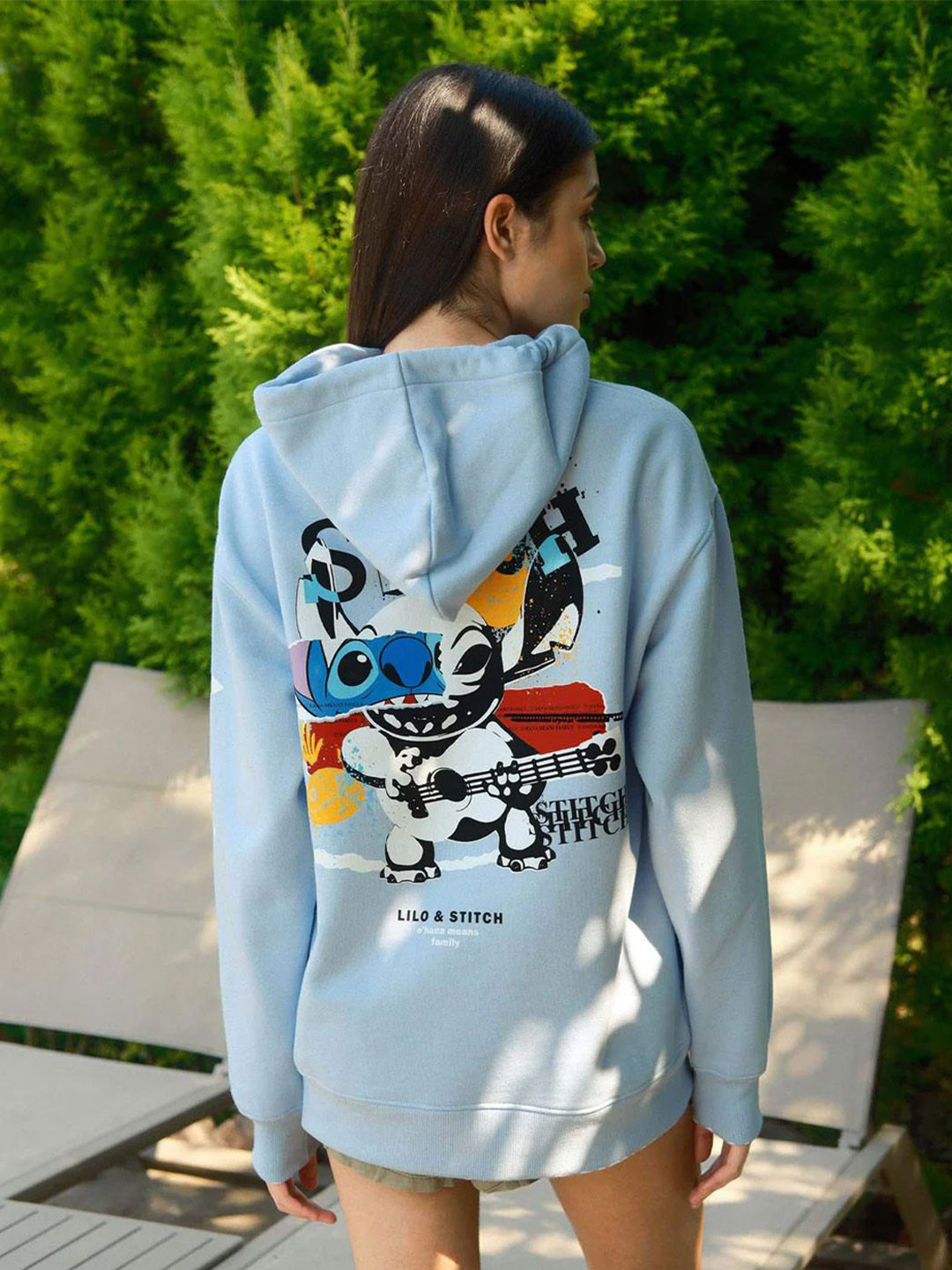 Bonkers Corner Women Stitch Heavyweight Hoodie