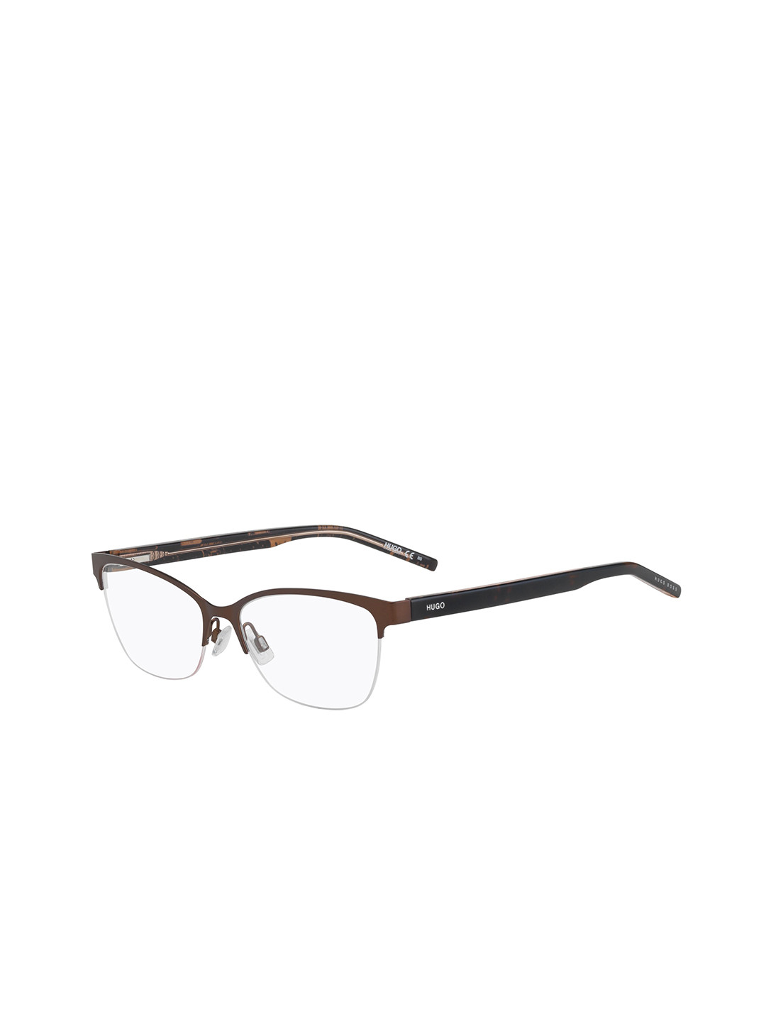 HUGO Women Half Rim Rectangle Frames
