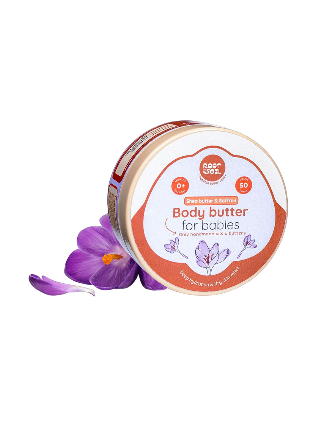Root And Soil Baby Body Butter With Saffron- 50 g