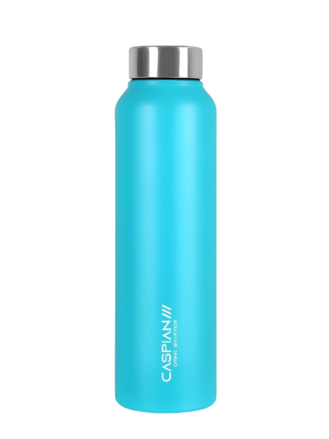 Caspian Blue Stainless Steel Single Wall Vacuum Water Bottle - 1L