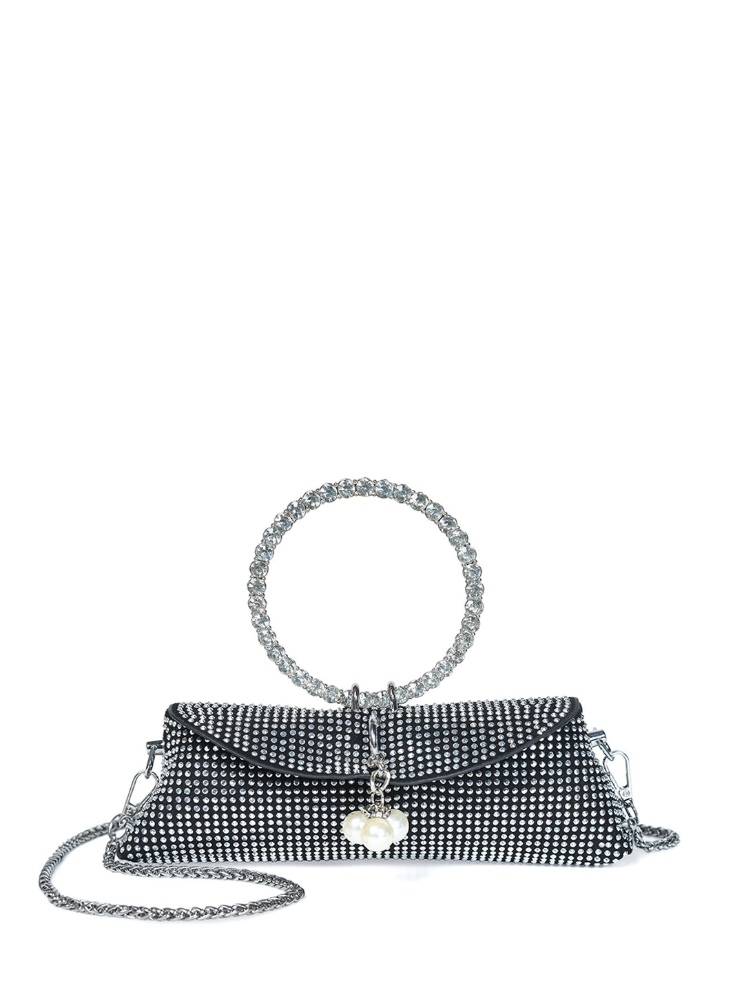PELLE LUXUR Embellished Purse Party Clutch
