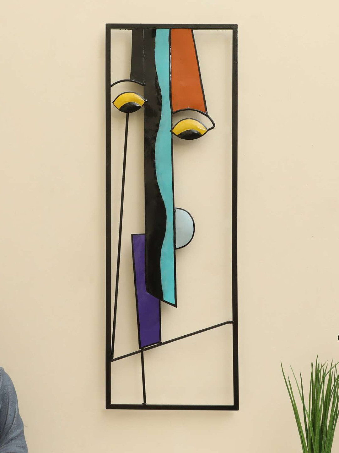 vedas Metal Matte Hanging Hall Wall Hangings-29.9In