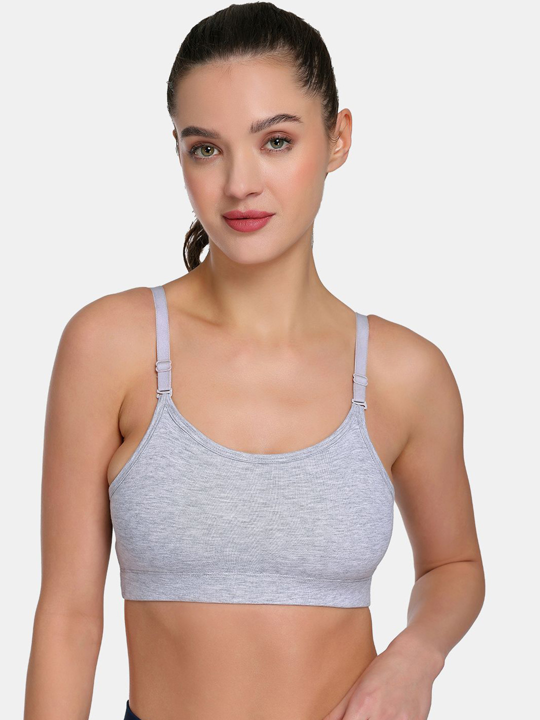 SKDREAMS Full Coverage Wireless Non Padded Seamless Shaper Sports Bra