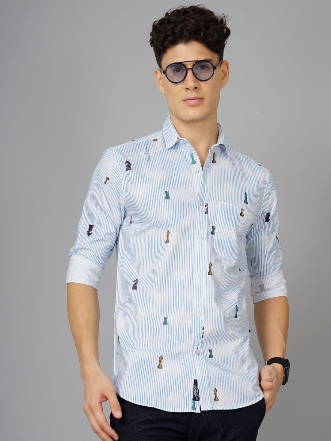 THE BEETEL HOUSE Men Conversational Printed Standard Fit Casual Shirt