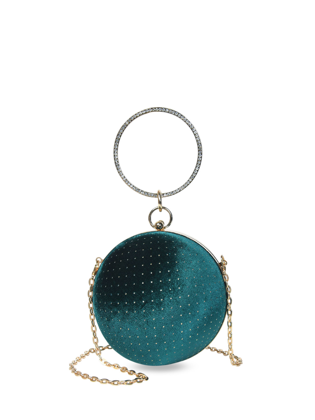 PELLE LUXUR Women Solid Potli Party Bag