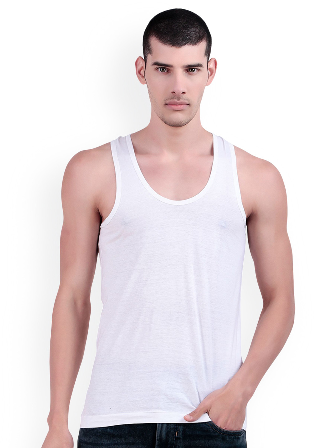 inner element Me Pack Of 5 Cotton Undershirt Vests