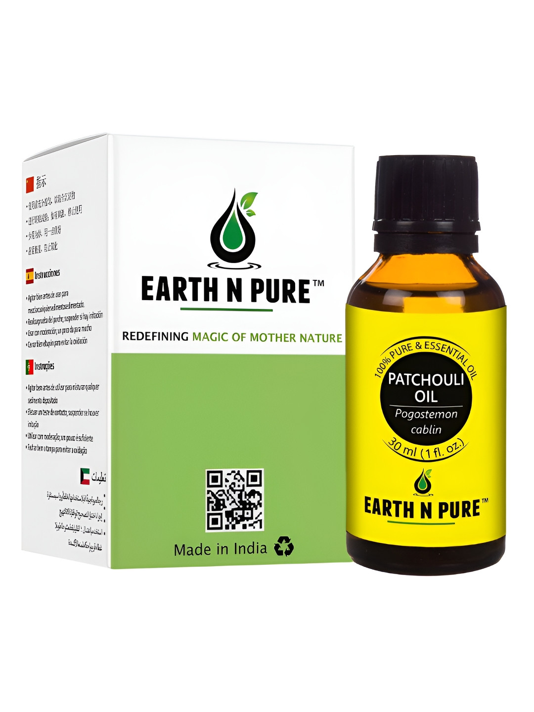 EARTH N PURE Patchouli Essential Oil - 30ml