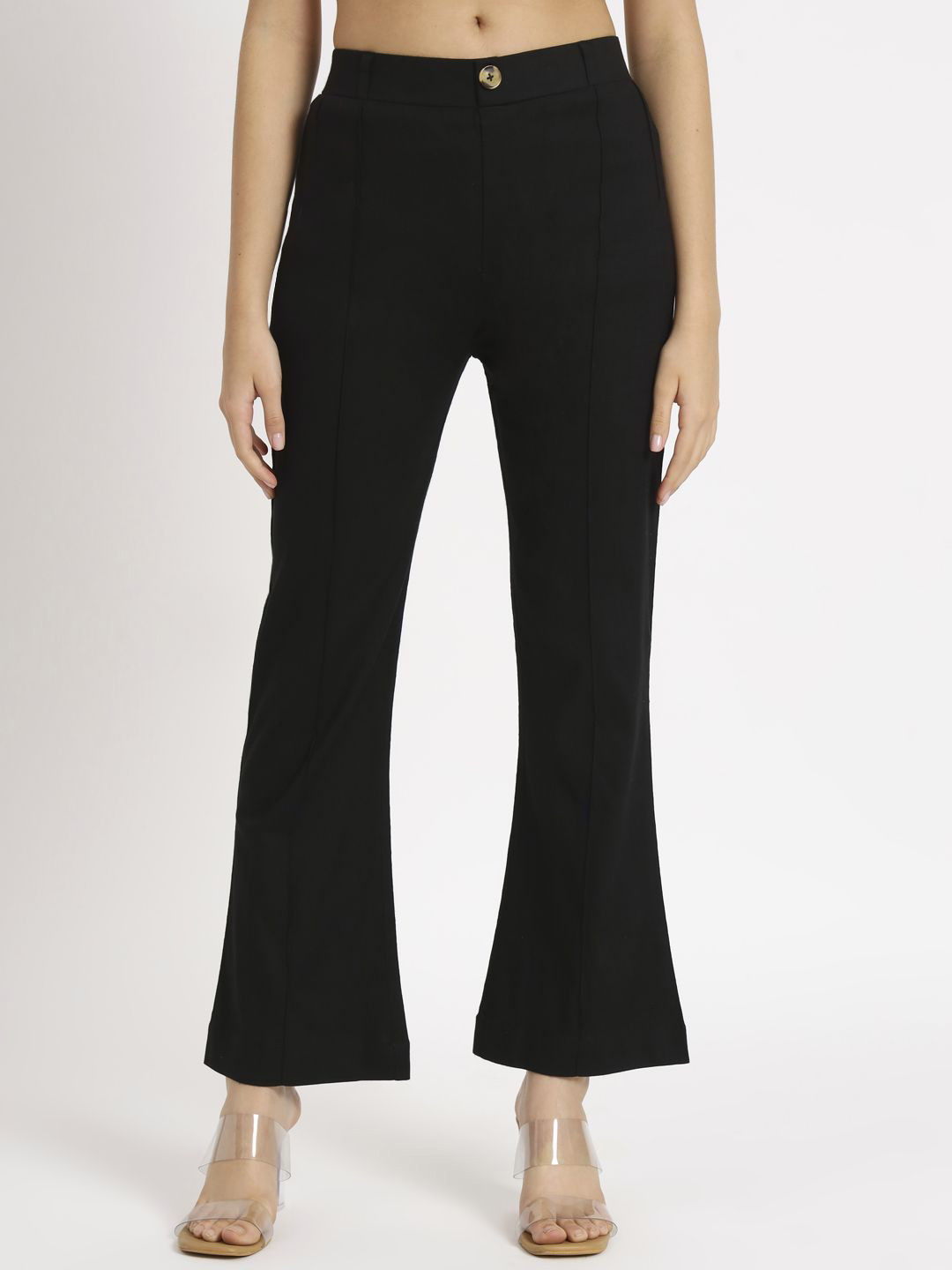 Laad Women Bell Bottom Trousers