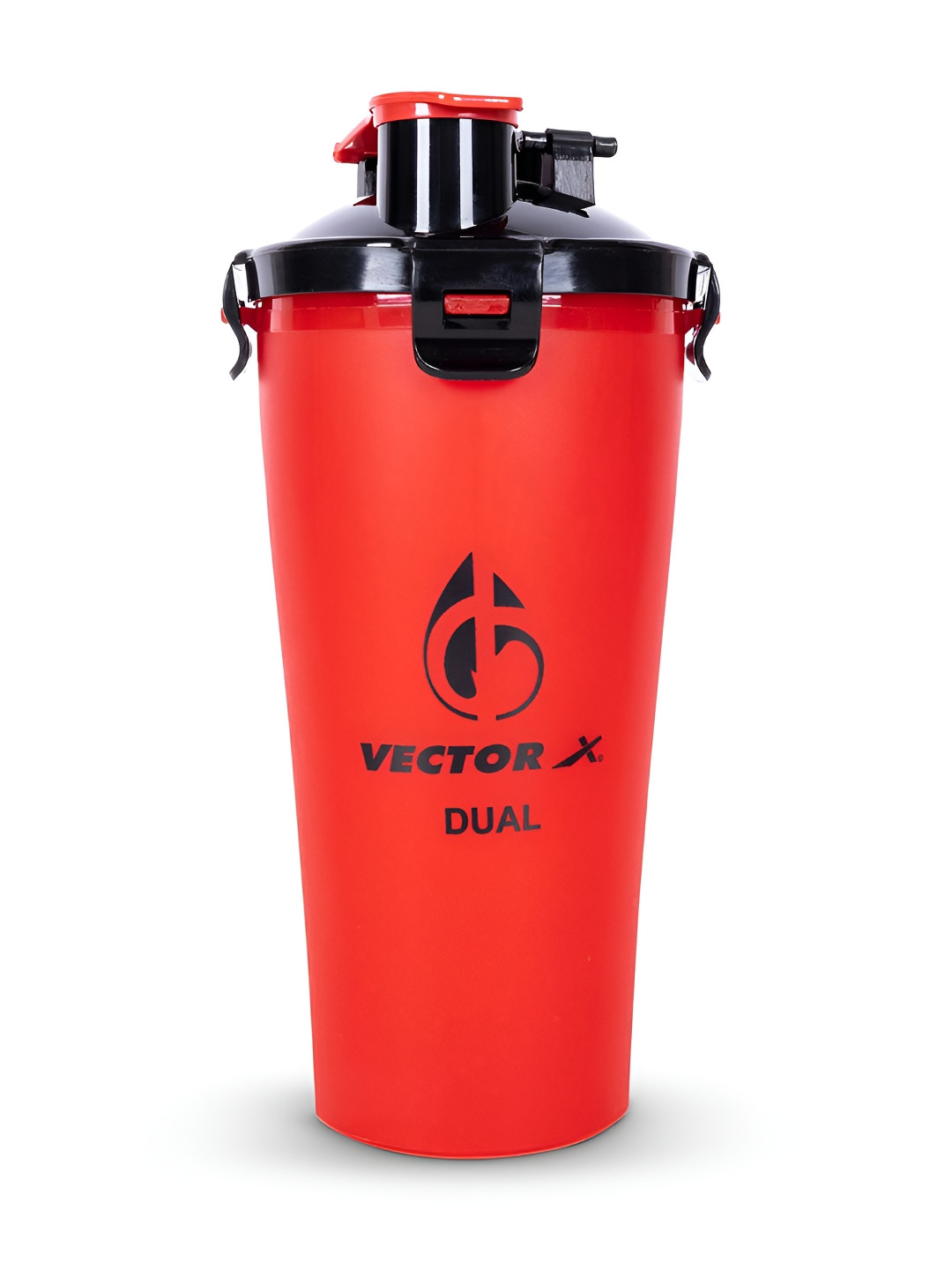 VECTOR X Red Brand Logo Plastic NA Shaker - 700ml