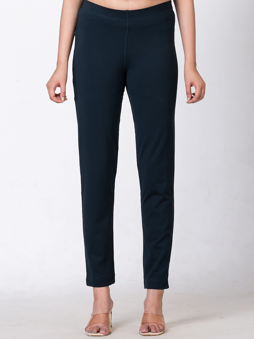 Ruby Women Smart Straight Fit Trousers