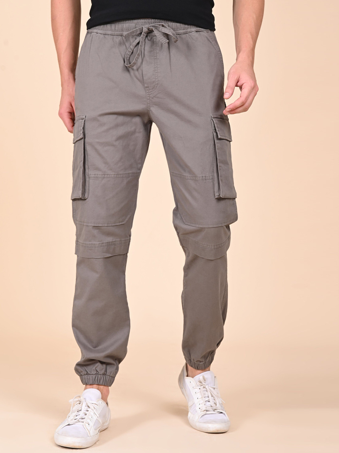 POE Laffer - Jogger Streetwear Cargo - Grey