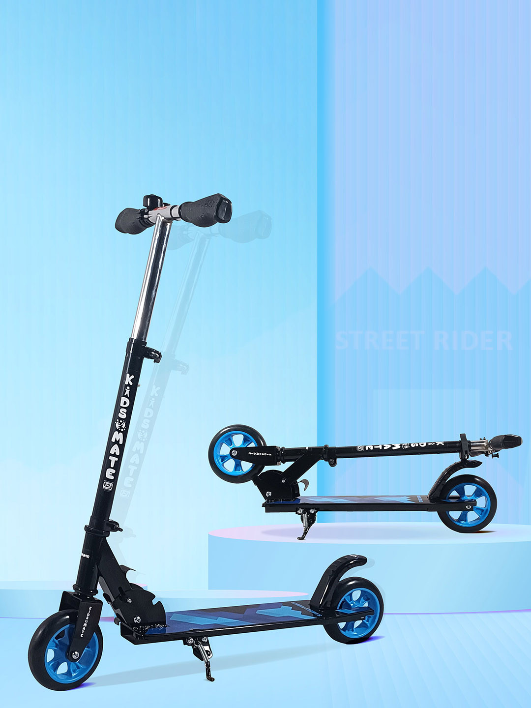 KIDSMATE Kids Foldable Kick Scooter Vehicles