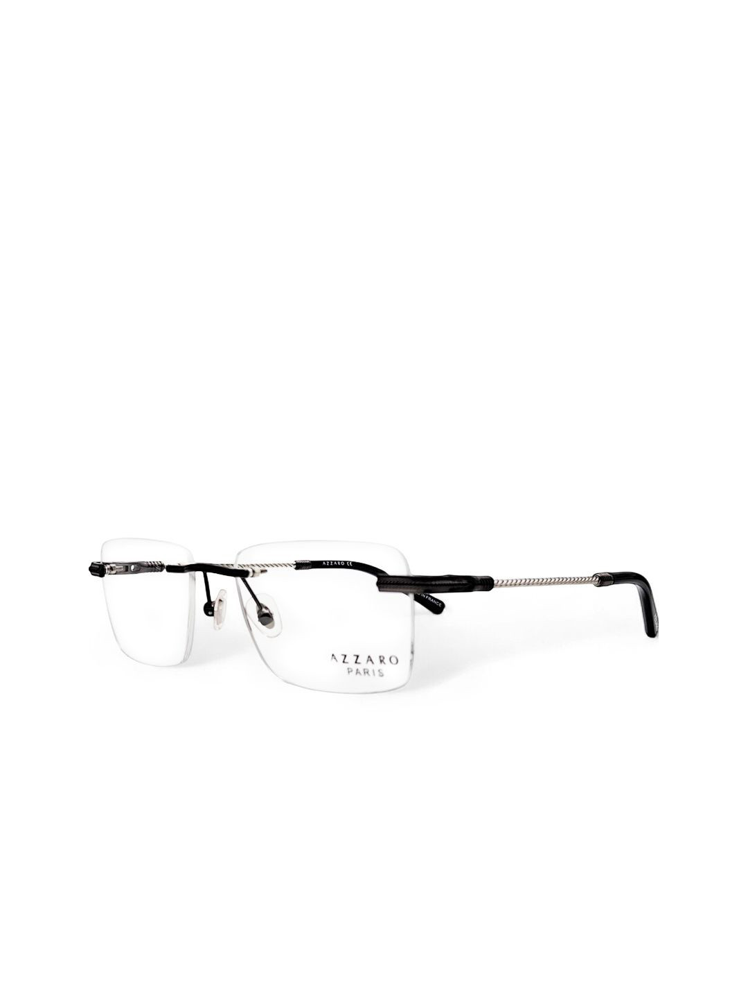 Azzaro Men Rimless Rectangle Frames