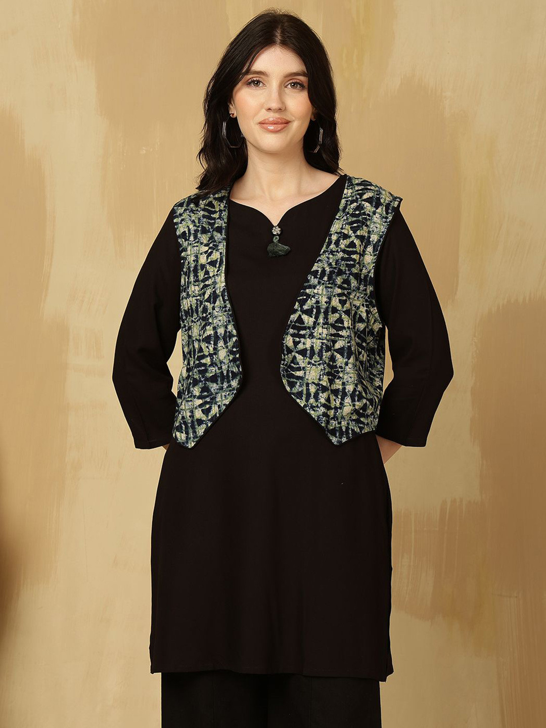 FFU Women Sweetheart Neck Kurta
