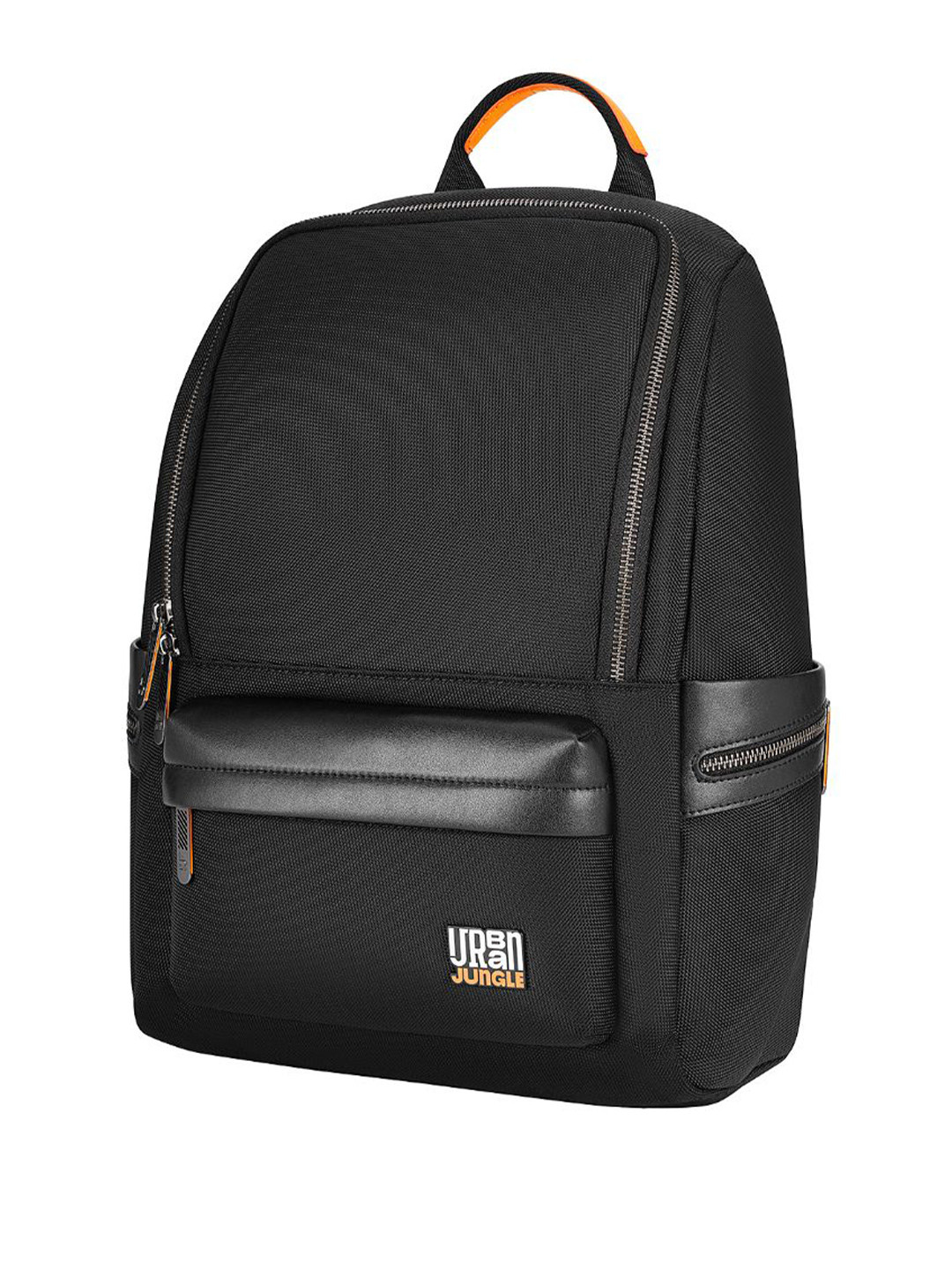 Urban Jungle By Safari Unisex Water Resistant Black Laptop Backpack 18 Liters