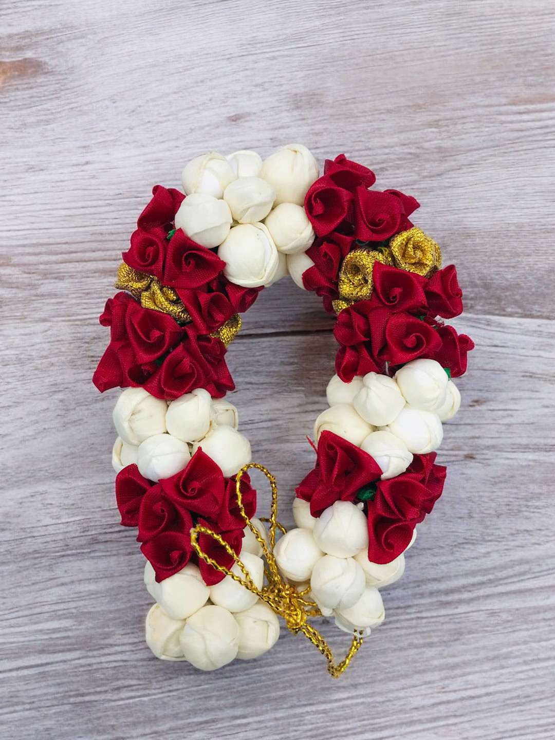 GADINFASHION Women Artificial Flower & Mogra Gajra