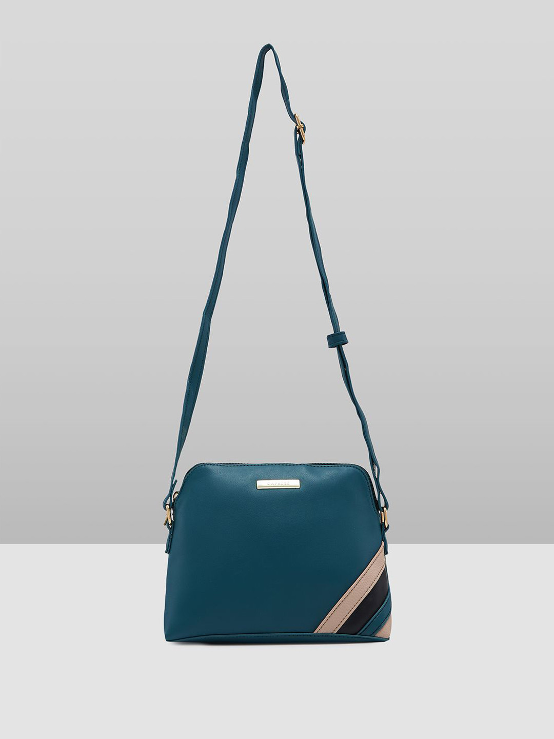 Caprese Ember Women Green Medium Sling Bag