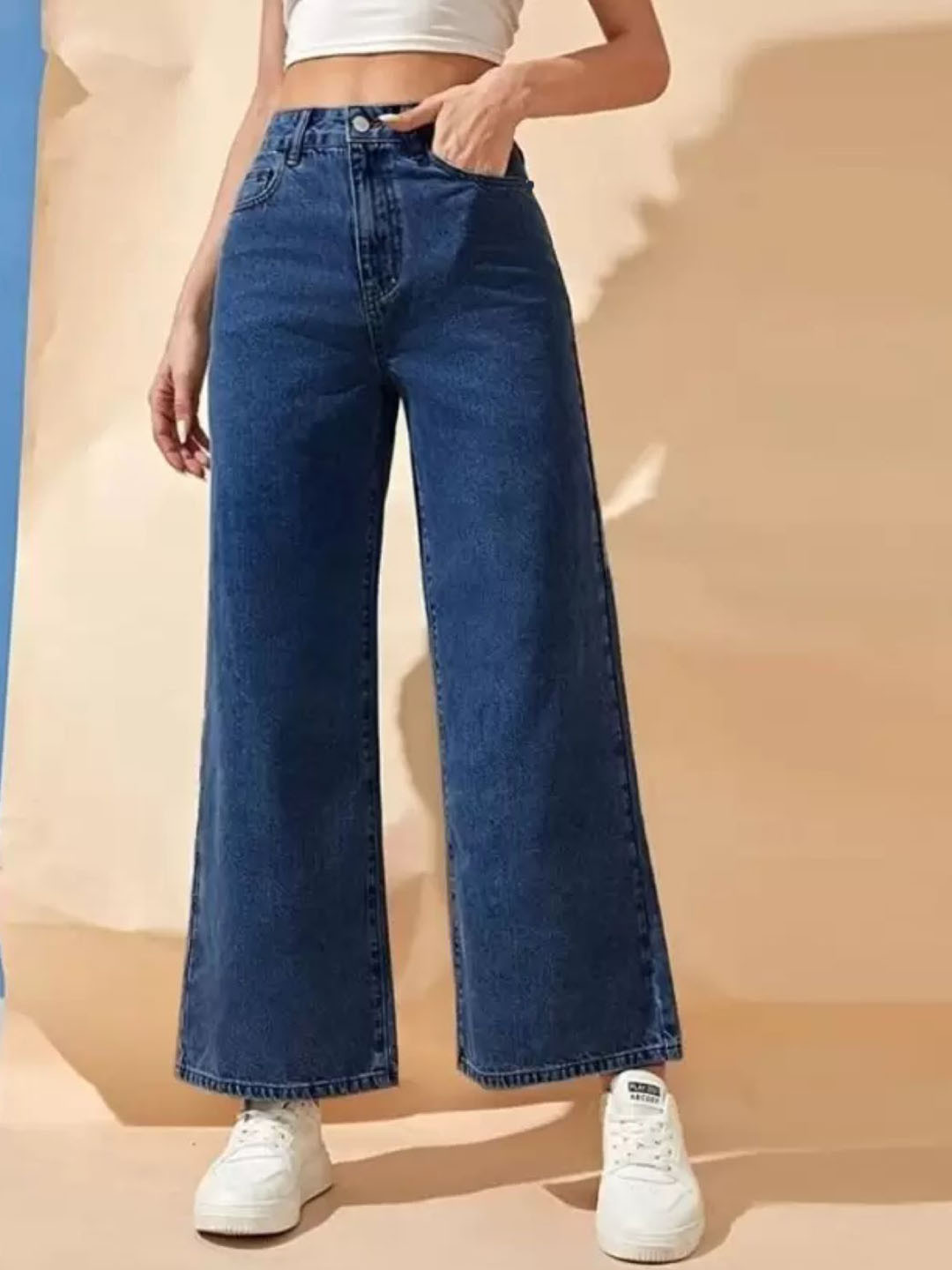 LINARIA Women Slouchy Fit Mid-Rise Classic  Jeans