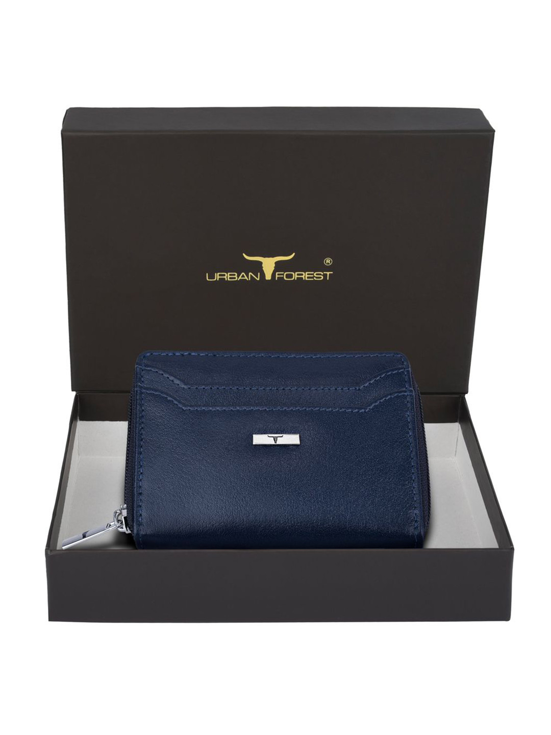URBAN FOREST Women Leather Zip Around Wallet