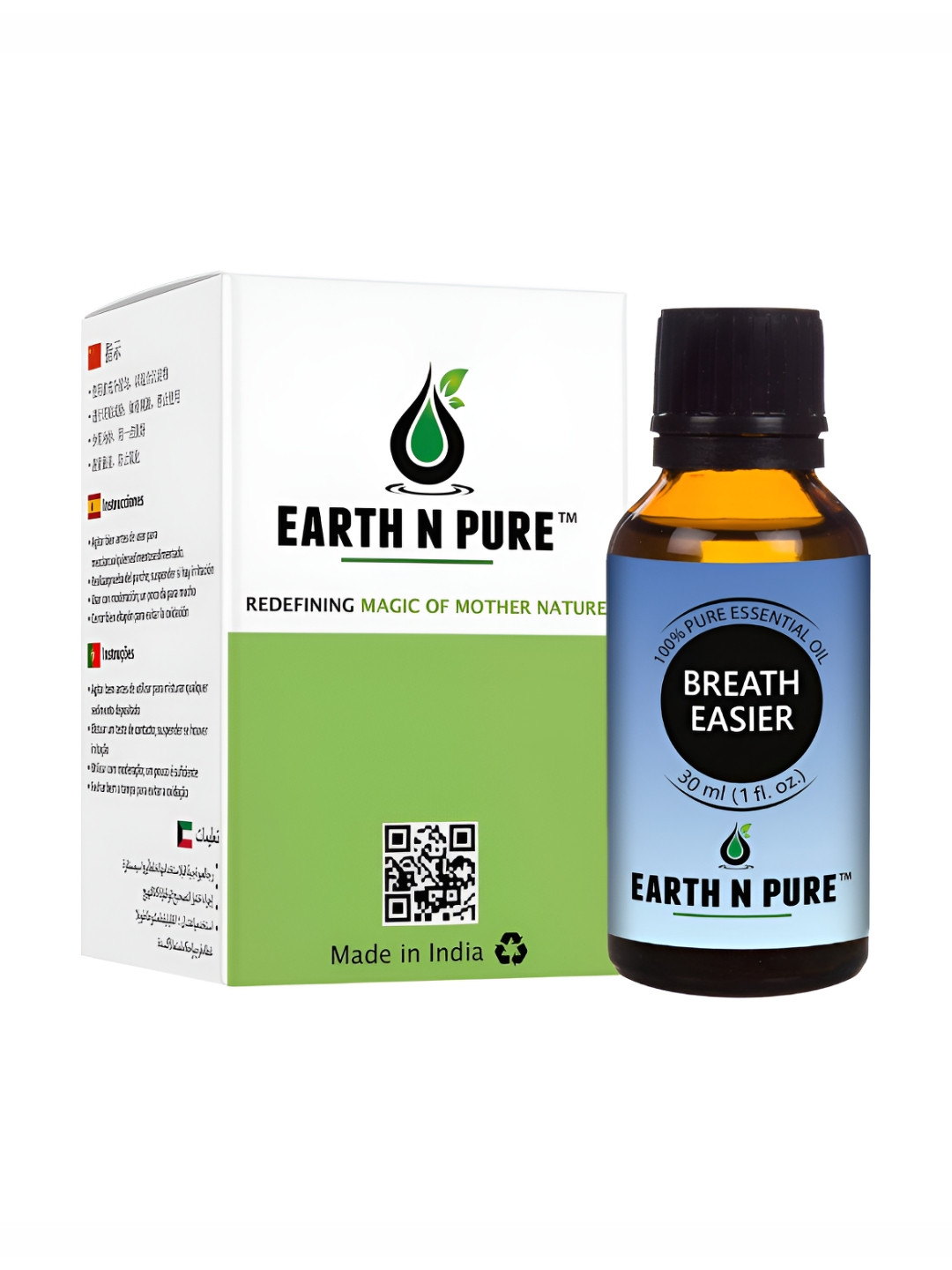 EARTH N PURE Breath Easier Essential Oil - 30ml