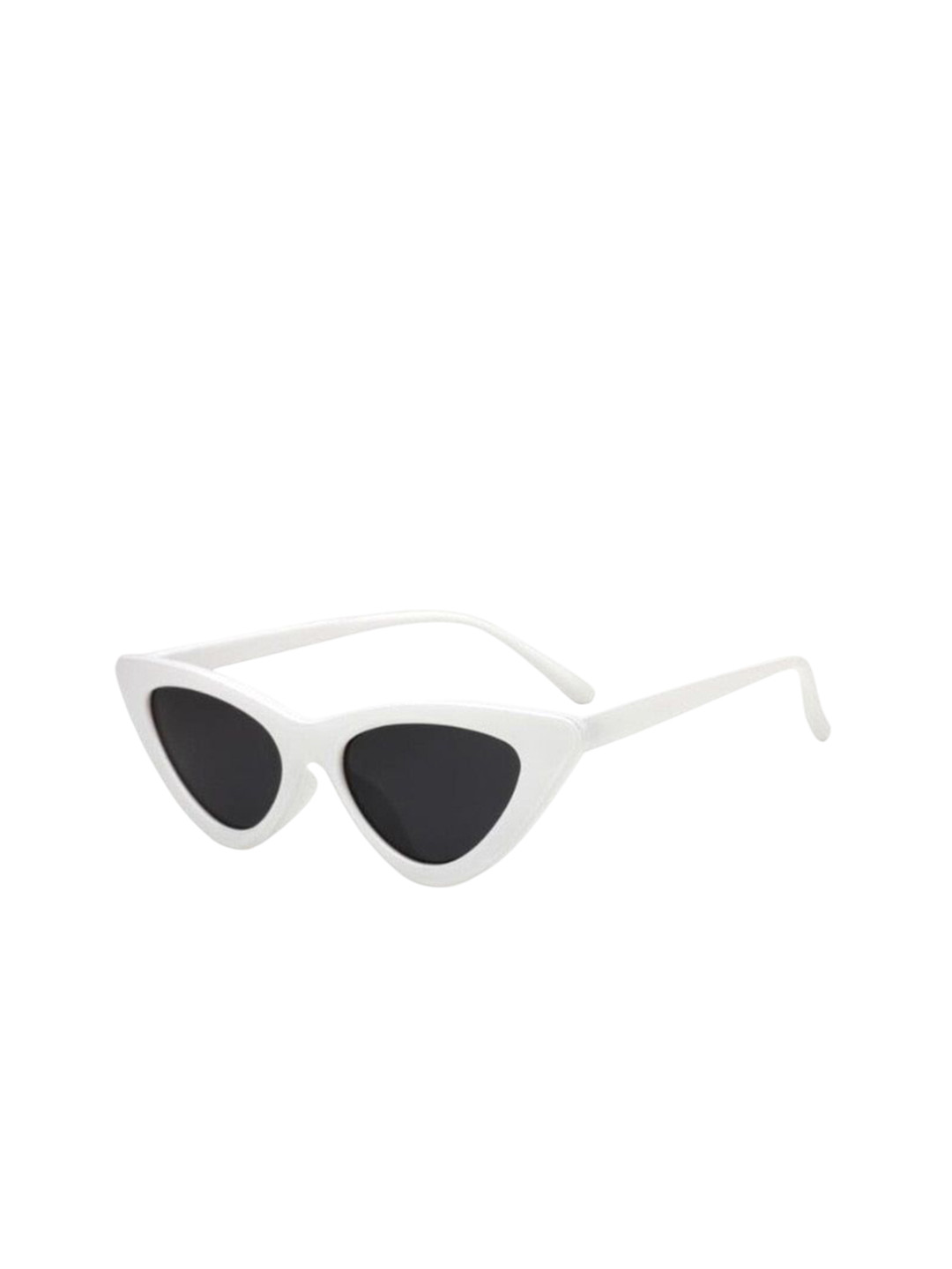 SPADEACES Women Cateye Sunglasses with Polarised and UV Protected Lens SP Cateye White
