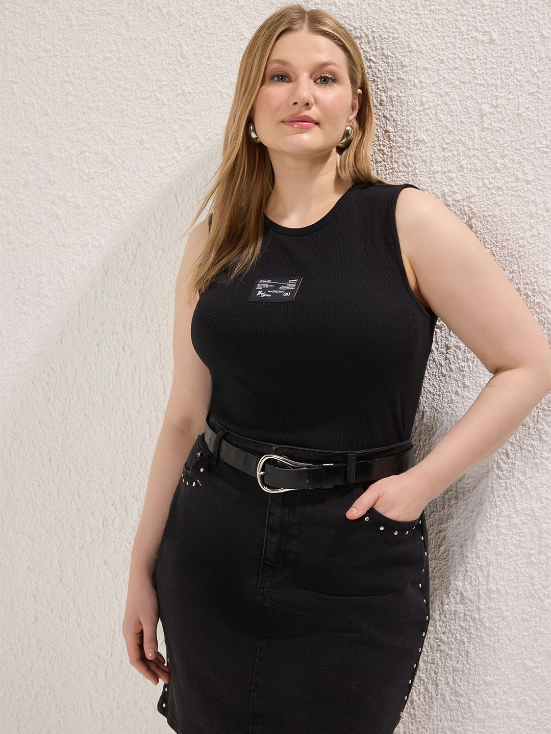 Trendyol Women Sleevless Fitted Tank Top