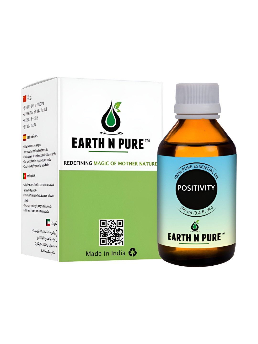 EARTH N PURE Positivity Essential Oil - 100ml