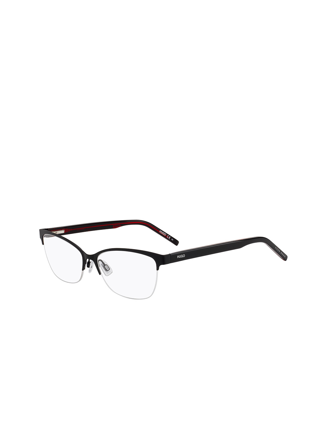 HUGO Women Half Rim Rectangle Frames