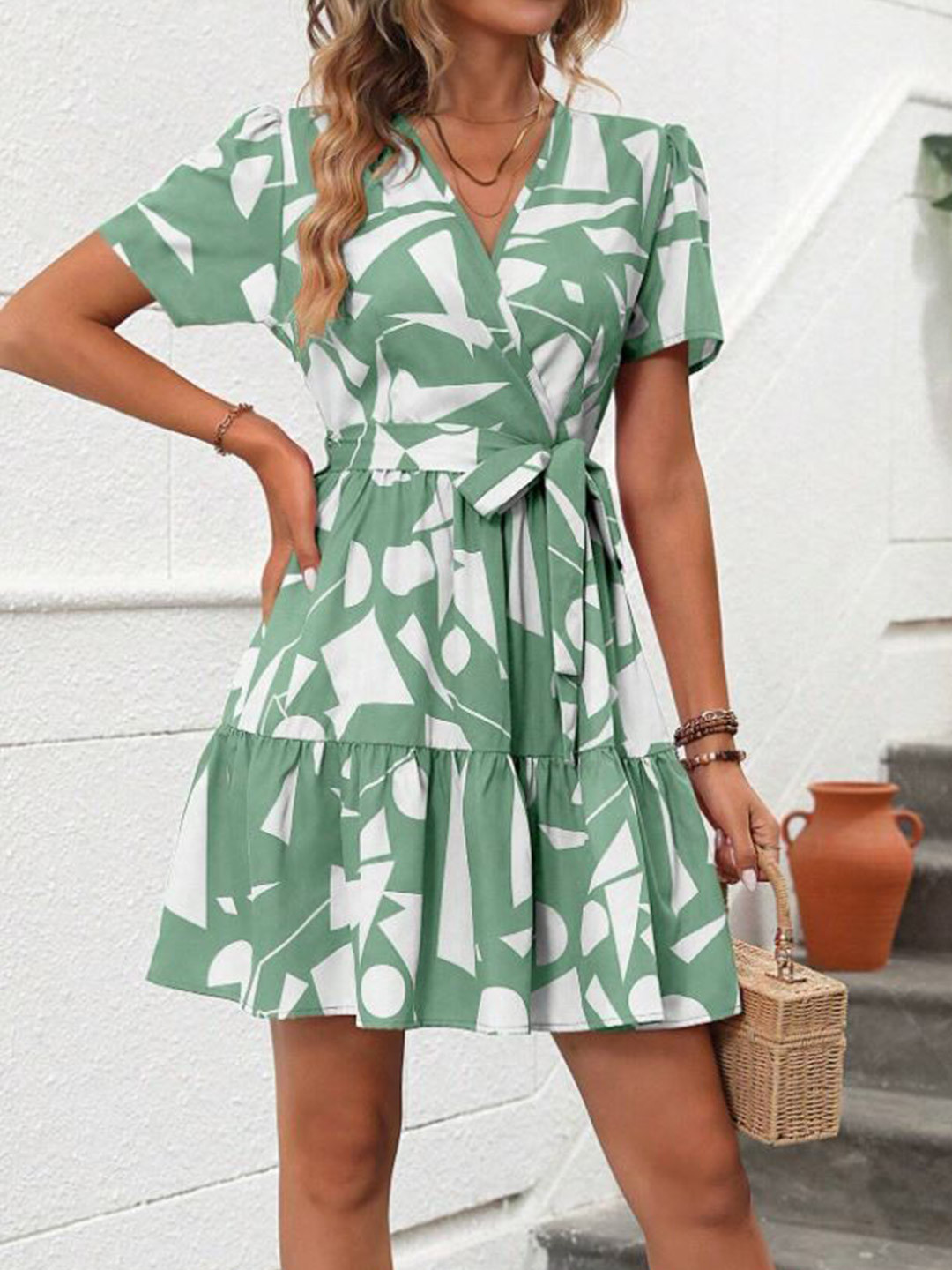 LERIYA FASHION Floral Dress