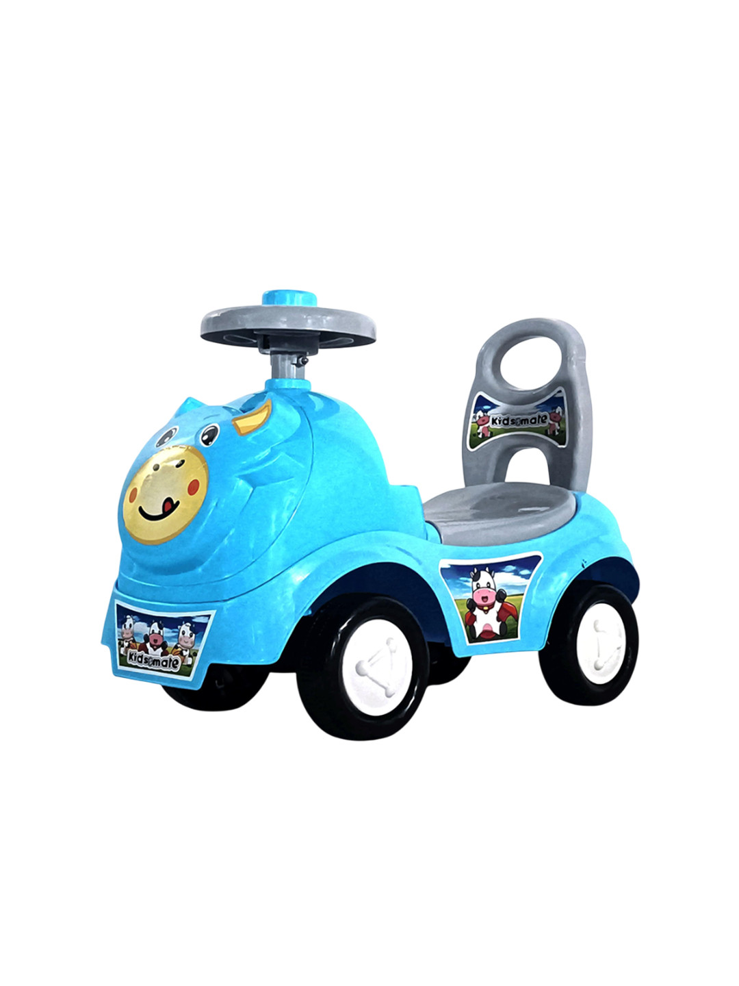 KIDSMATE Kids Bunny Ride On Car with Music & Horn