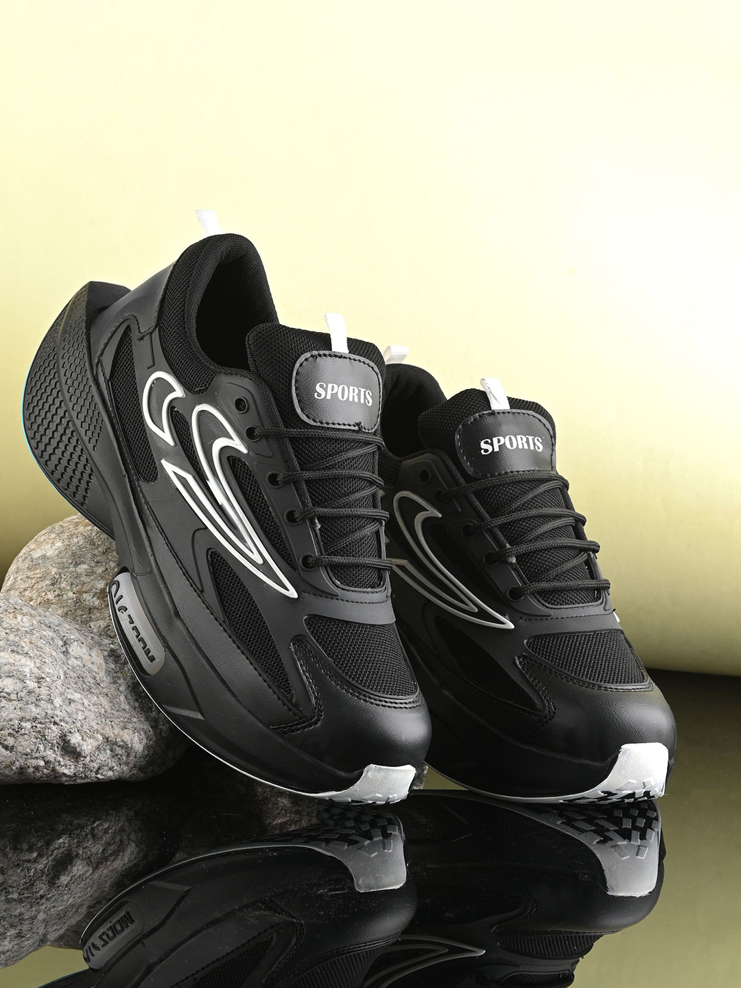 LEEPEETER Men Lace-Ups Sneakers