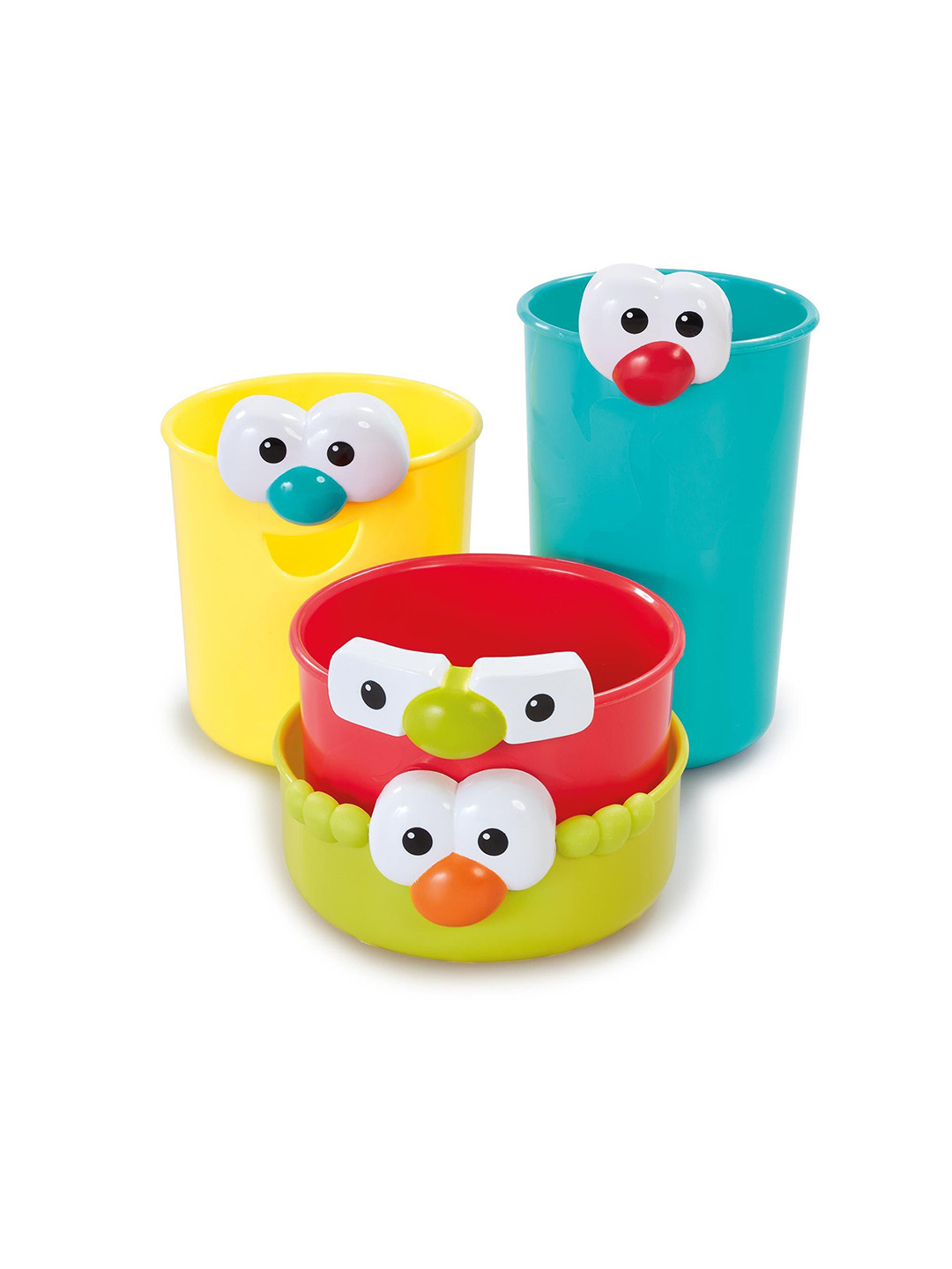 Rowan Funny Faces Bath Beakers Toys