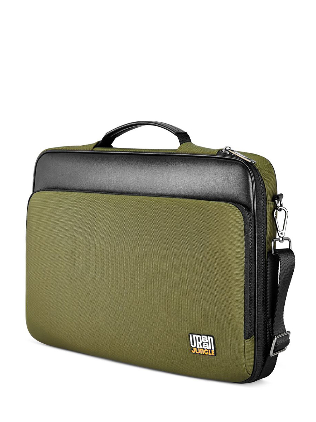 Urban Jungle By Safari Unisex Water-Resistant Laptop Satchel Bag - 13 Liters