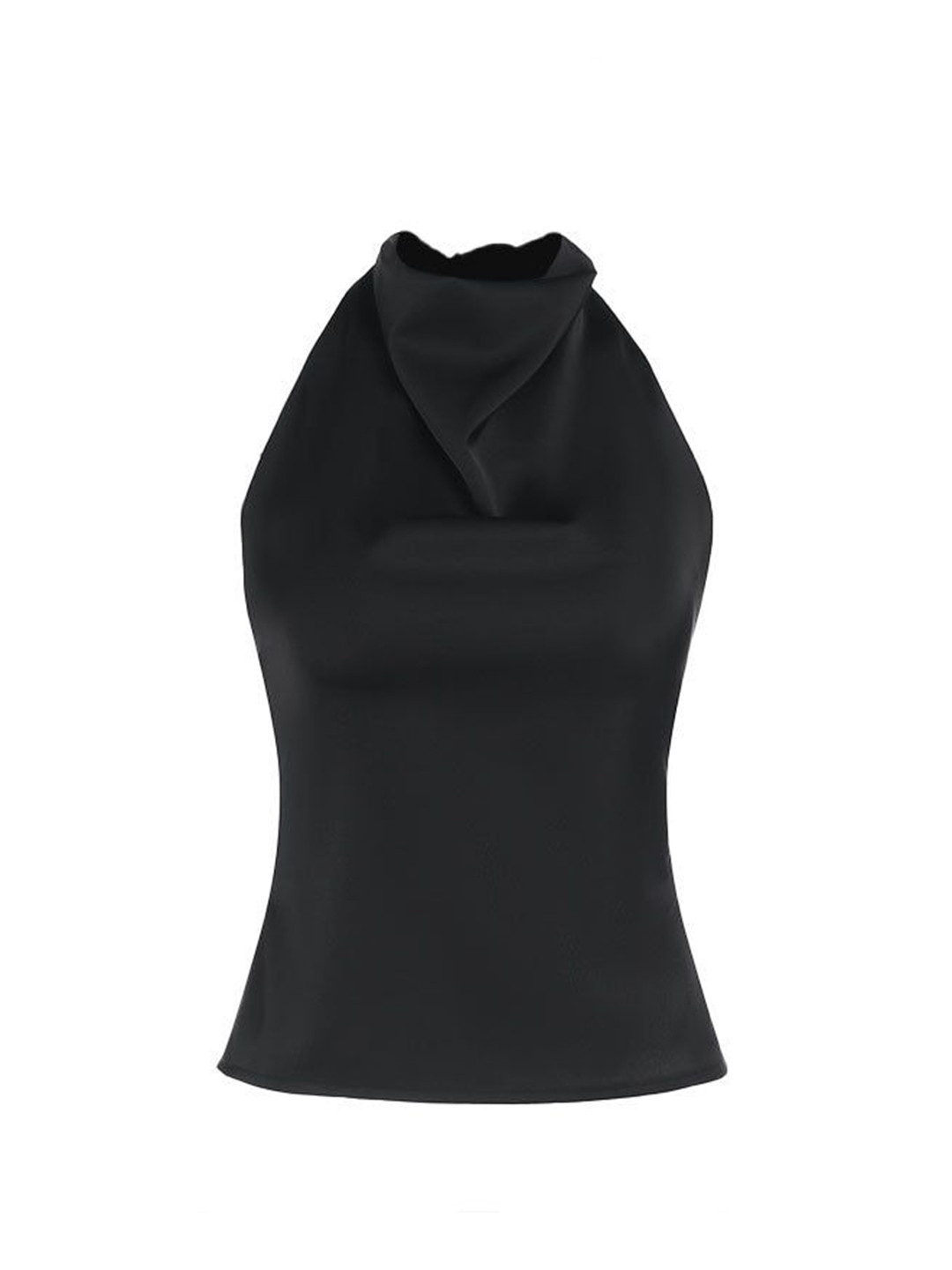 Outzidr Halter Cowl Neck Top