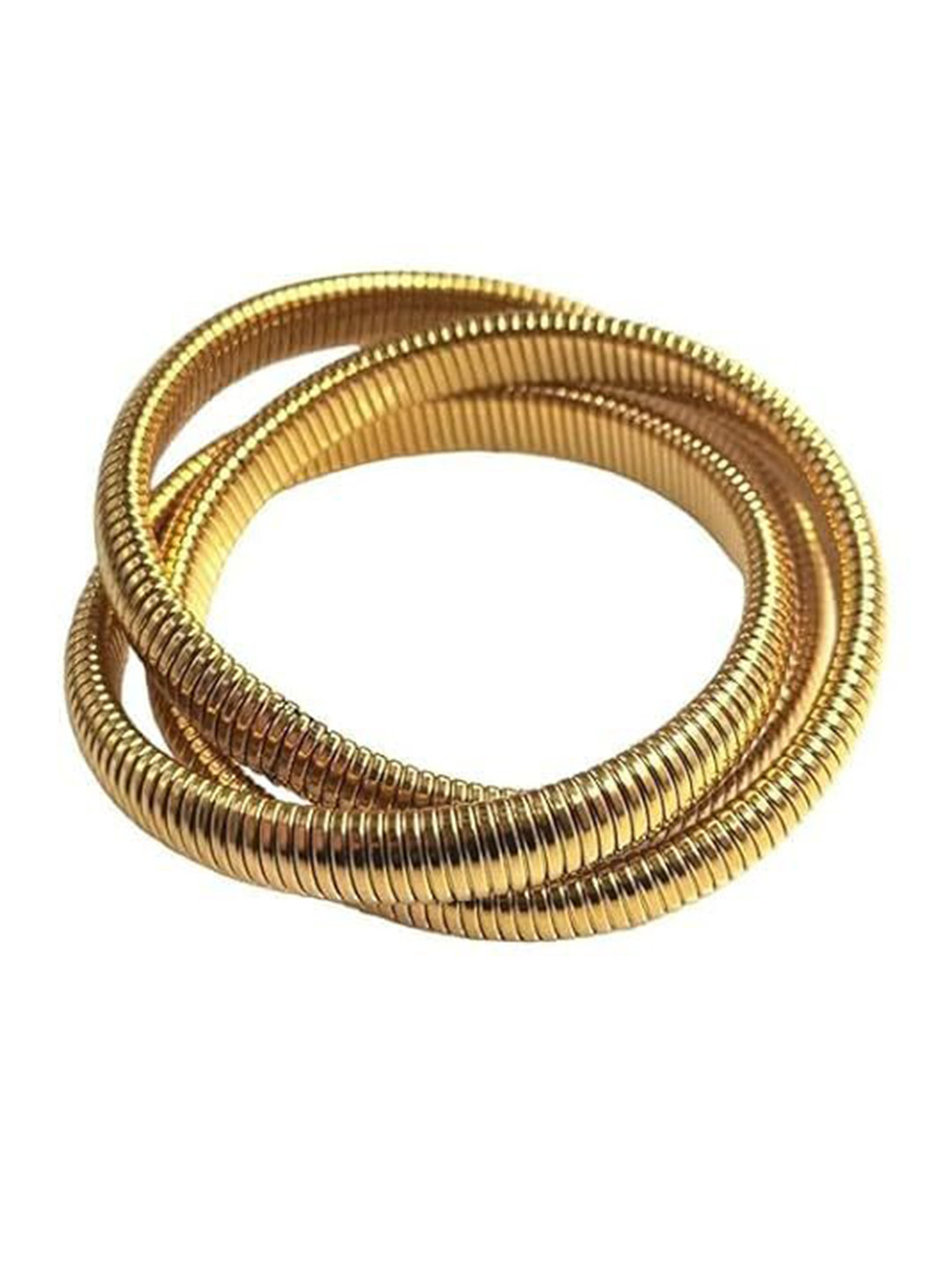 Hey Bae Gold-Plated Kada Bracelet