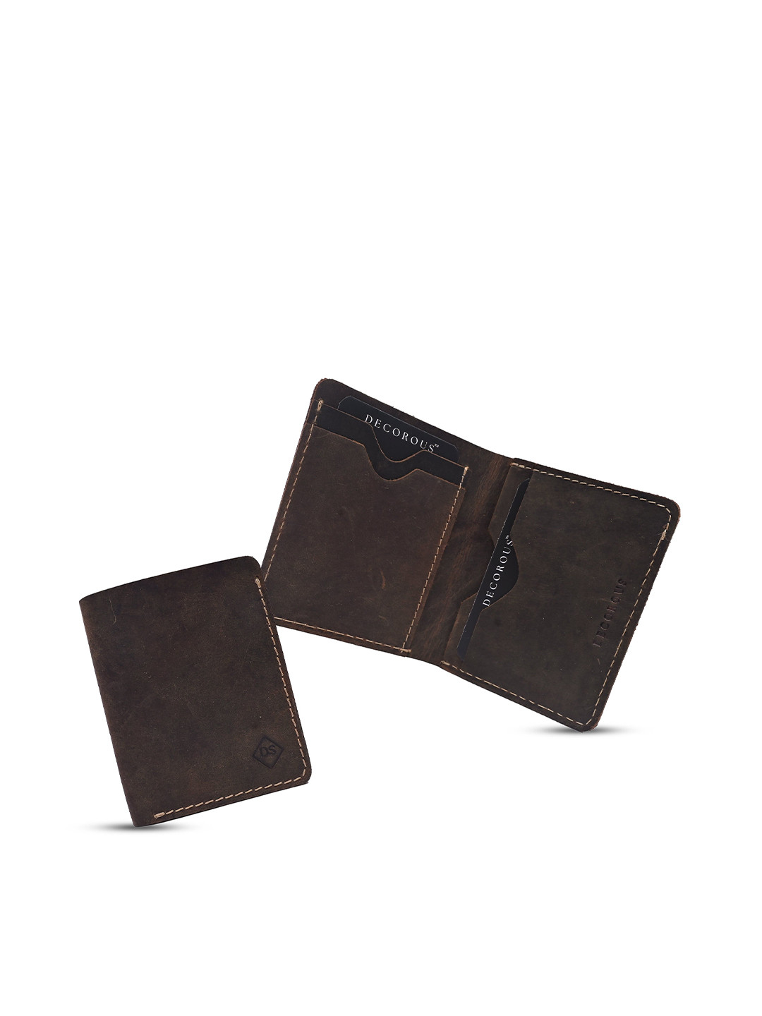 DECOROUS Men Leather Two Fold Wallet