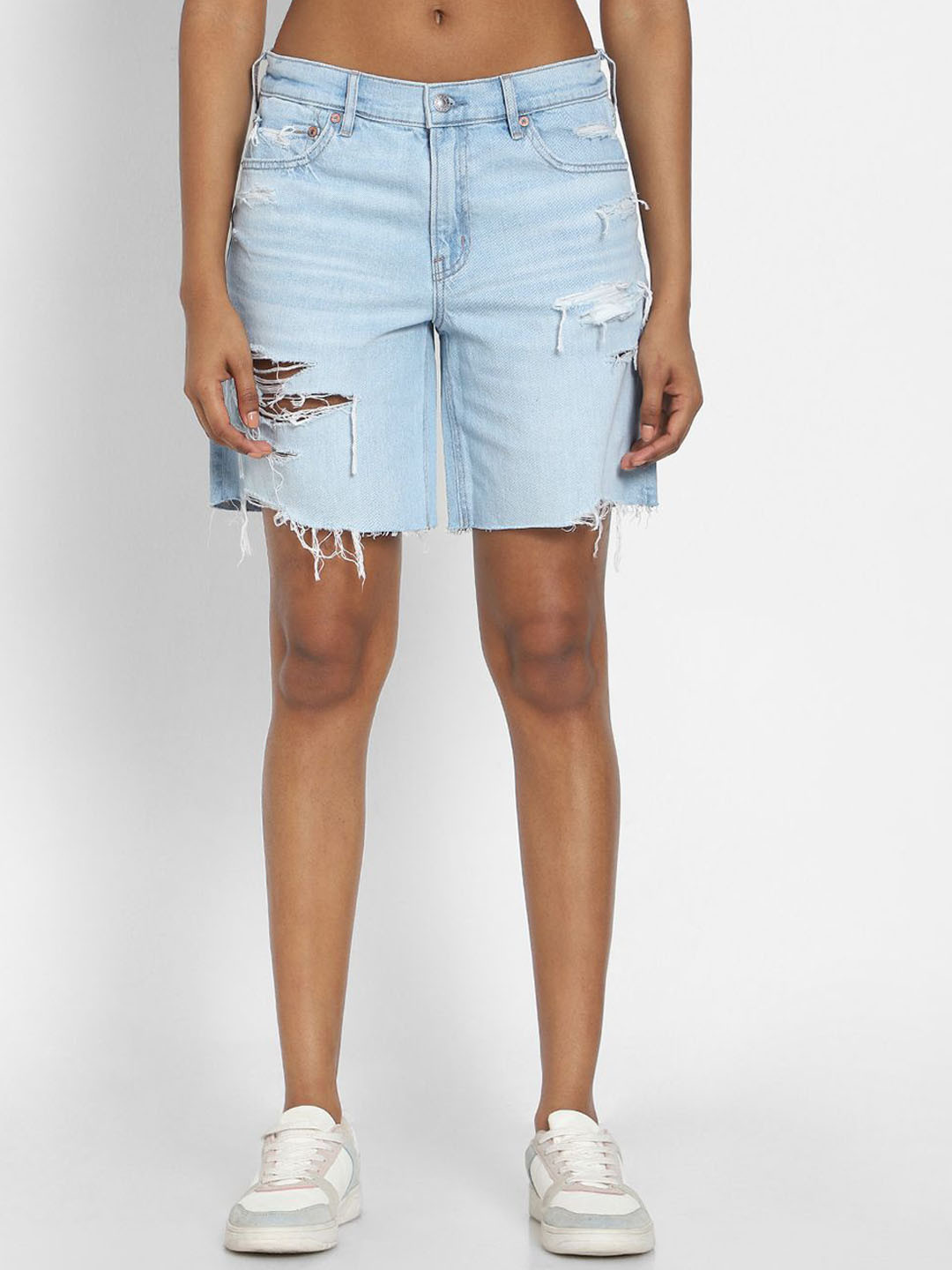 AMERICAN EAGLE OUTFITTERS Women Regular Fit Demin Shorts