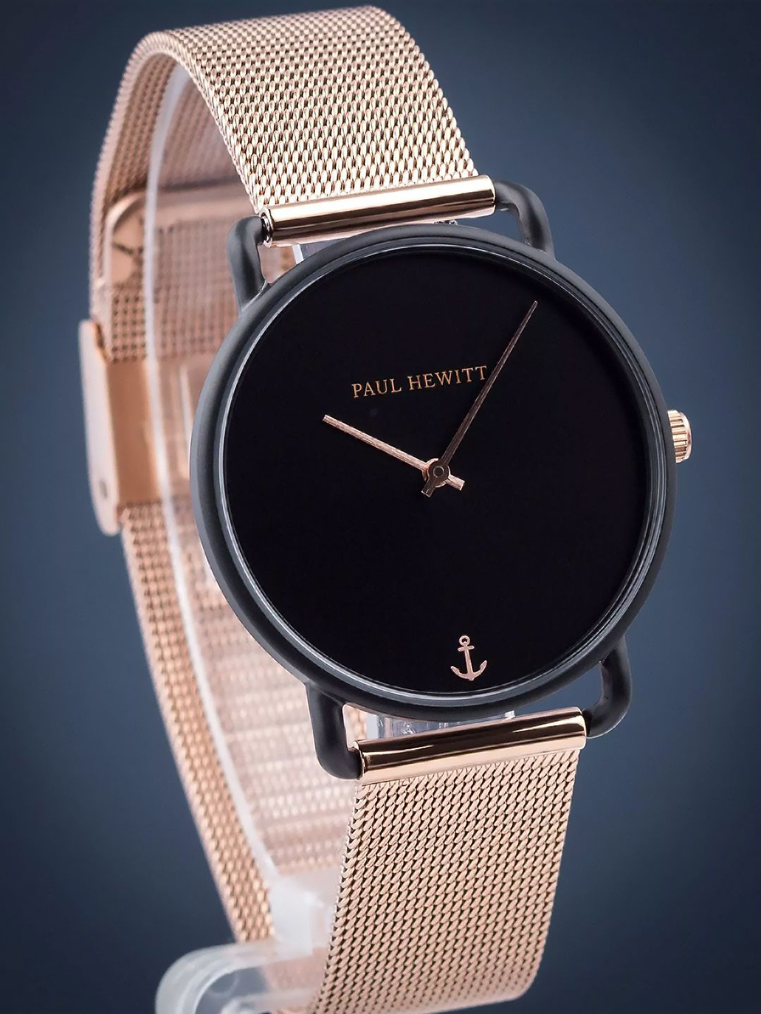 PAUL HEWITT Women Round Dial & Stainless Steel Straps Analogue Watch PH-M-B-BS-4S