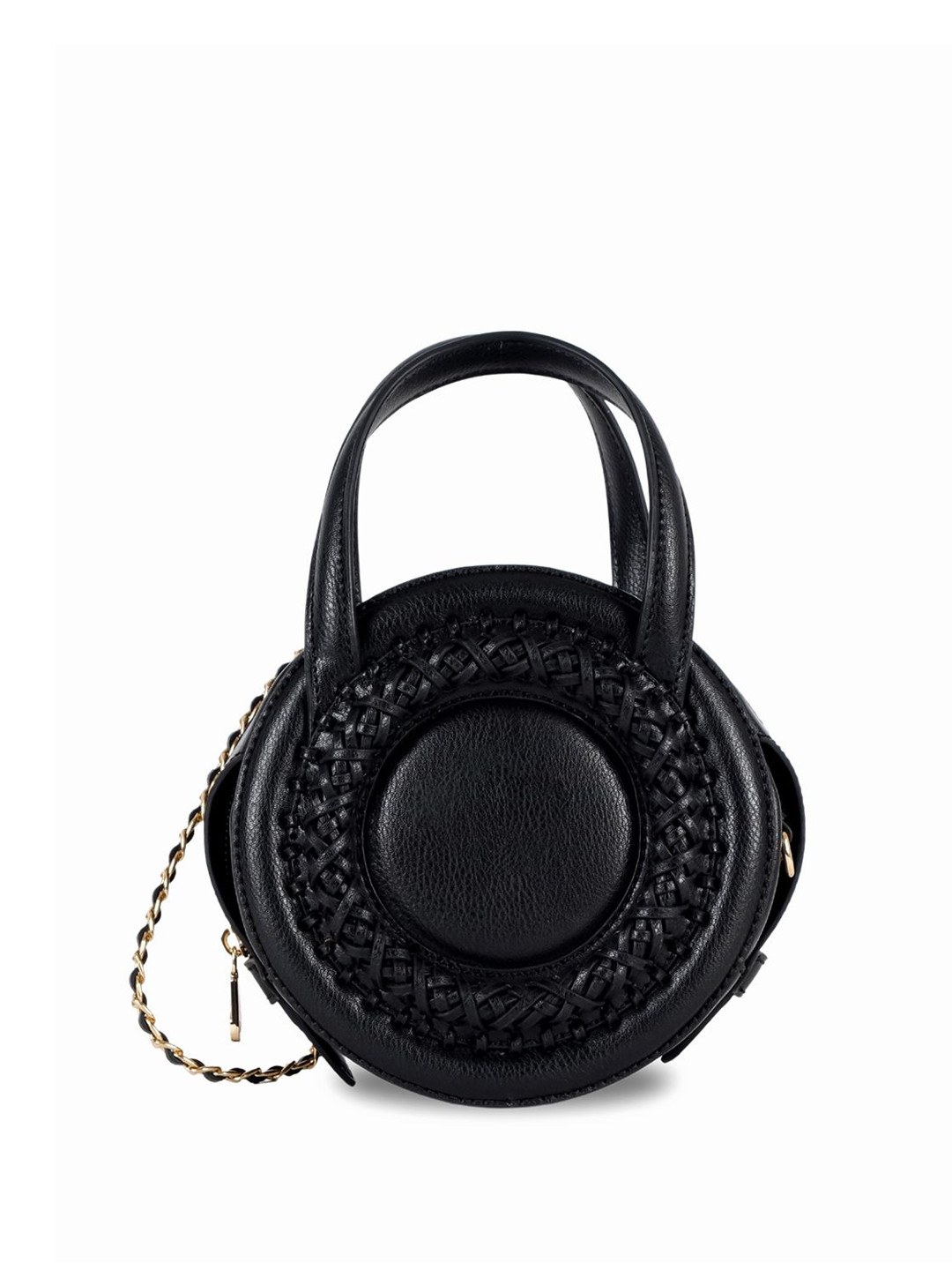 HIE Women Cara Crossbody Solid Textured Leather Sling Bag