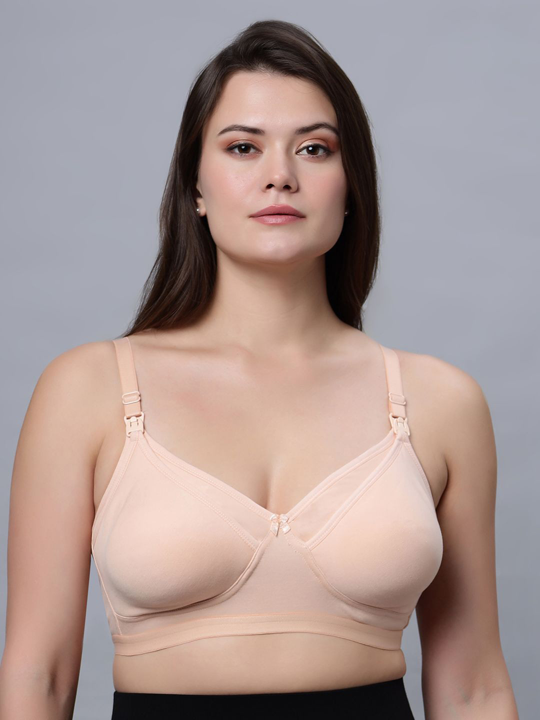In Care Women Full Coverage Non Padded Cotton Maternity Bra