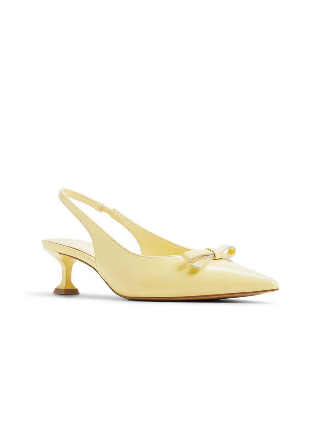 ALDO Women Bow Detail Slingback Kitten Heels