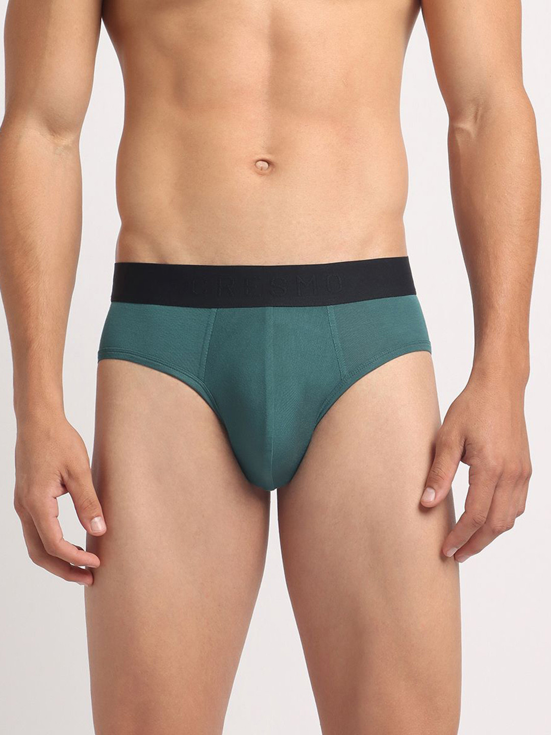 Cresmo Men Antimicrobial Basic Briefs CR-B-SLD-P1-ESC-S