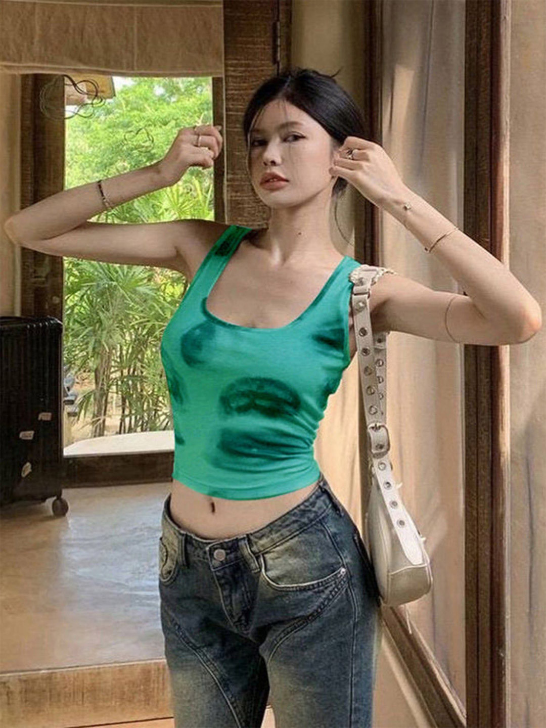 Outzidr Tie And Dye Tank