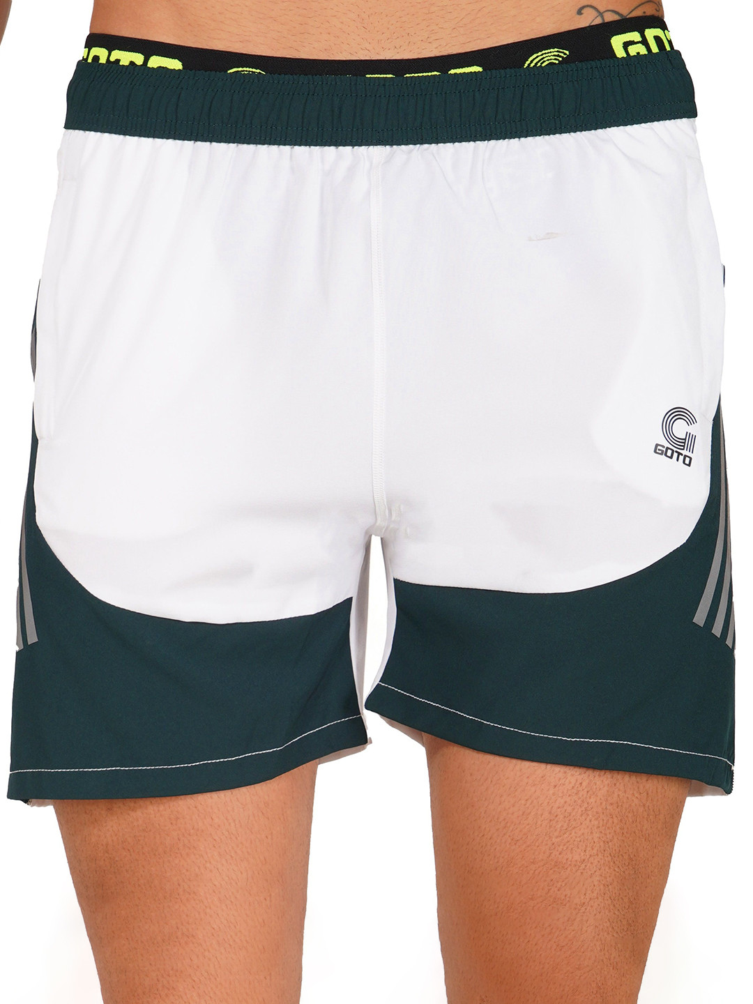 GOTO Men Training or Gym Low-Rise Dri-FIT Regular Fit Sports Shorts