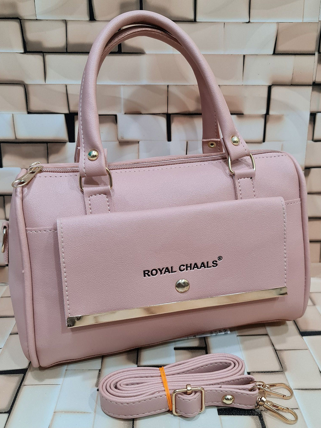 ROYAL CHAALS Women Textured Structured Sling Bag