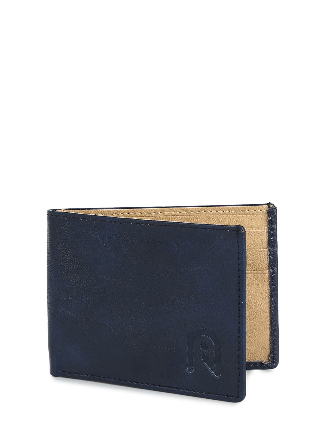 Indiamigo Men Leather Two Fold Wallet