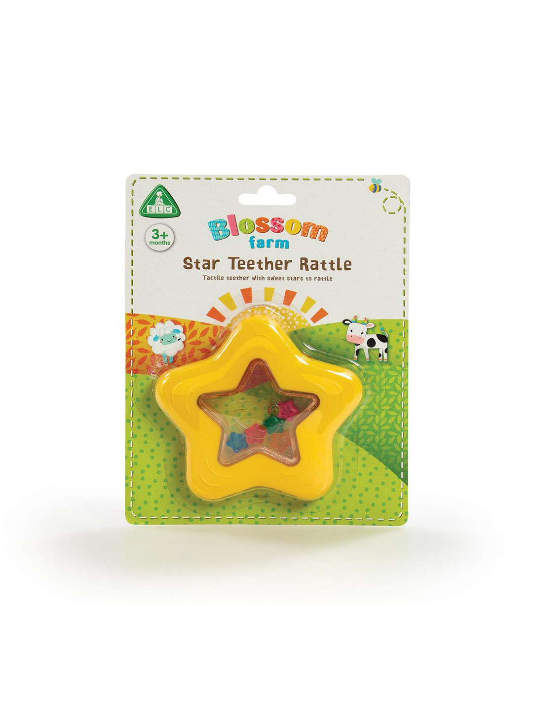 Rowan Infants ELC Blossom Farm Star Teether Rattle