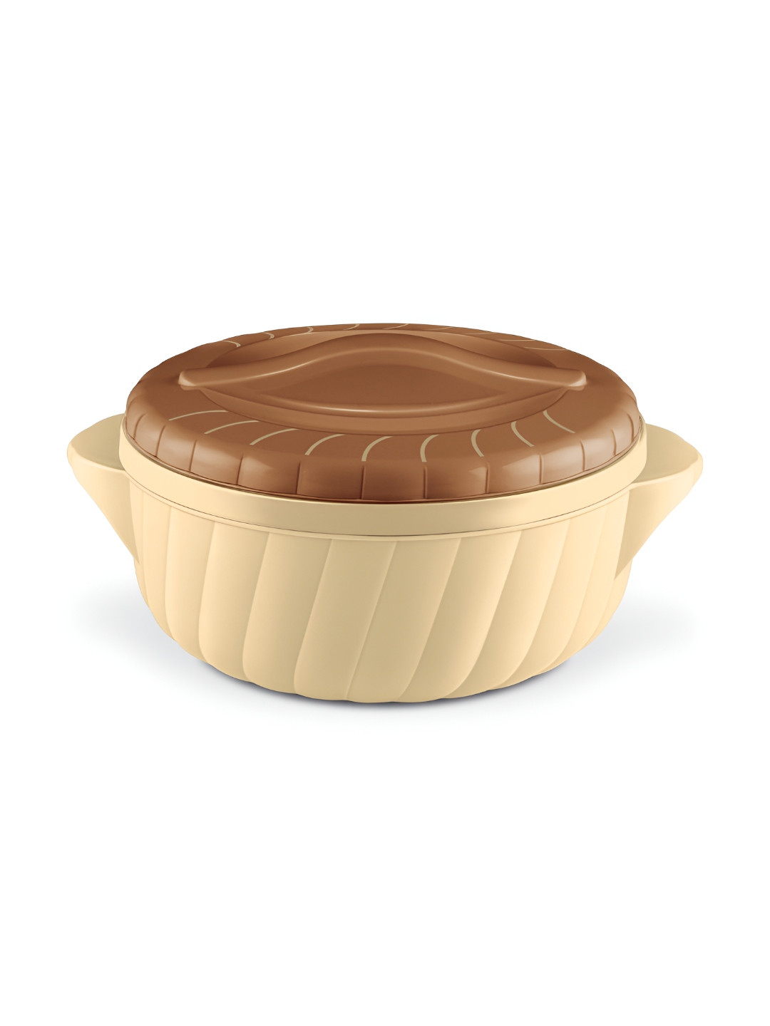 Milton Silky Cream Flora 1500 Insulated Inner Steel Casserole 1.25 L