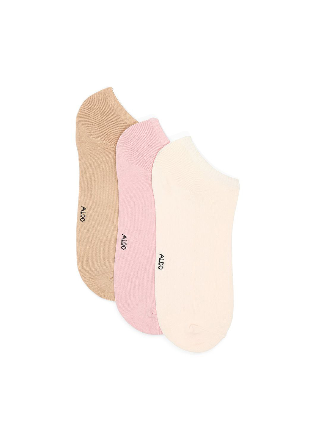 ALDO CASASSA Women Pack Of 3 Ankle Length Socks