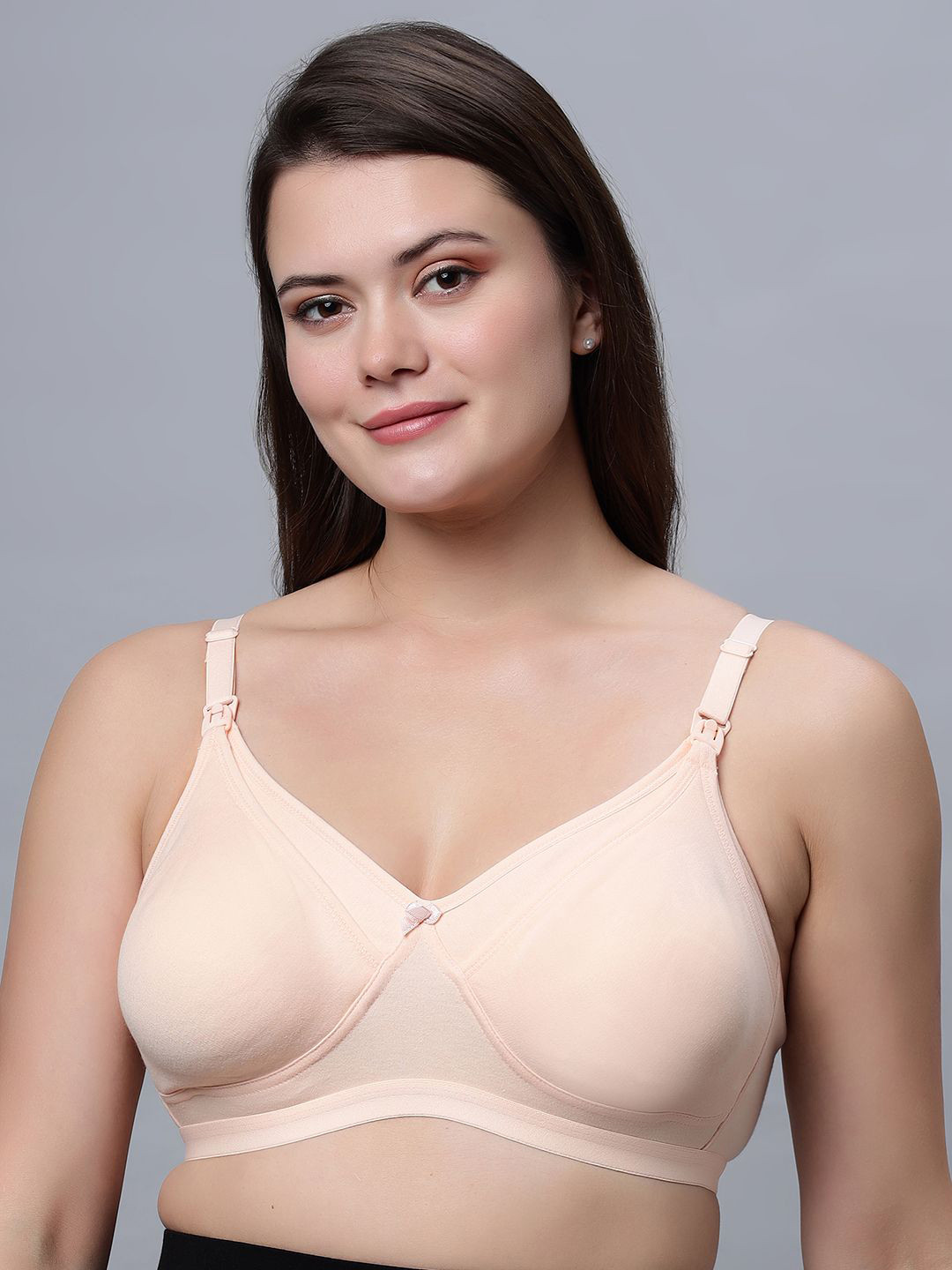 In Care Women Full Coverage Non Padded Cotton Maternity Bra
